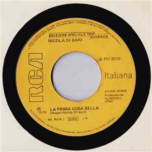 Nicola Di Bari - La Prima Cosa Bella download flac