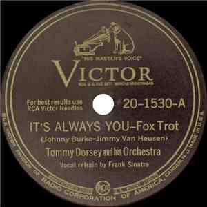 Tommy Dorsey And His Orchestra - It's Always You / In The Blue Of The Evening download flac