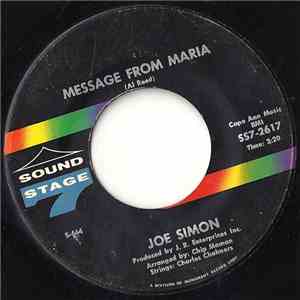 Joe Simon - Message From Maria / I Worry About You download flac
