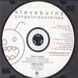 Steve Burns - Songs For Dust Mites FLAC album