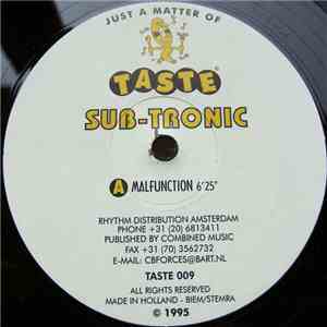 Sub-Tronic - Malfunction download flac