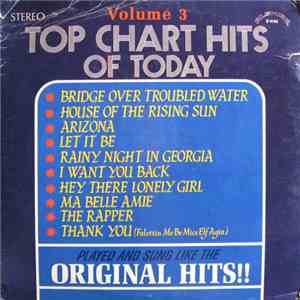 Unknown Artist - Top Chart Hits Of Today, Volume 3 FLAC album
