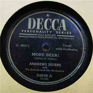 The Andrews Sisters - More Beer / Let A Smile Be Your Umbrella download flac