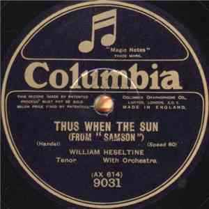 William Heseltine - Thus When The Sun download flac