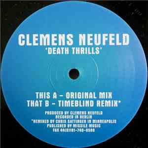 Clemens Neufeld - Death Thrills download flac
