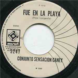 Conjunto Sensación Caney - Fue En La Playa / La Del Vestido Rojo download flac