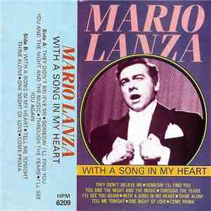 Mario Lanza - With A Song In My Heart download flac