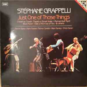 Stéphane Grappelli, Martin Taylor, Marc Fosset, Patrice Caratini, Allan Ganley, Chris Karan - Just One Of ThoseThings download flac