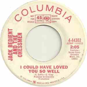 Jack Bedient And The Chessmen - I Could Have Loved You So Well / Love Workshop download flac
