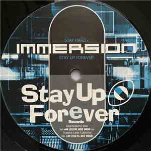 Immersion - Stay Hard - Stay Up Forever / Sausage Sandwich download flac