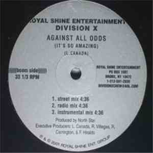 Division X  - Against All Odds (It's So Amazing) / The Essence (Hip Hop Style) download flac