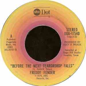 Freddy Fender  - Before The Next Teardrop Falls / Waiting For Your Love download flac