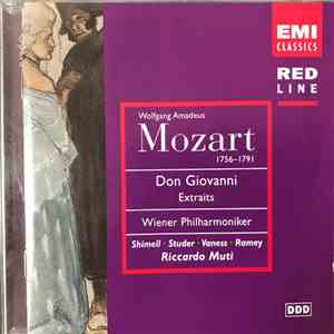 Wolfgang Amadeus Mozart - Wiener Philharmoniker, Shimell, Studer, Vaness, Ramey, Riccardo Muti - Don Giovanni (Extraits) download flac