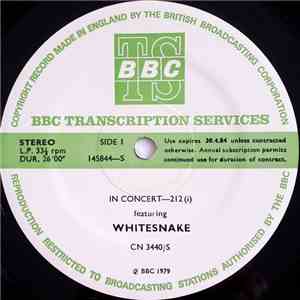 Whitesnake - In Concert-212 download flac