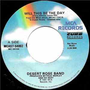Desert Rose Band - Will This Be The Day / Our Baby's Gone download flac