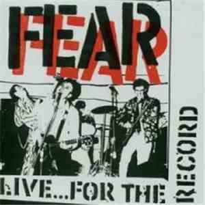 Fear  - Live...For The Record download flac