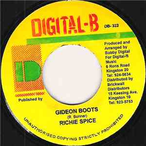 Richie Spice - Gideon Boots download flac