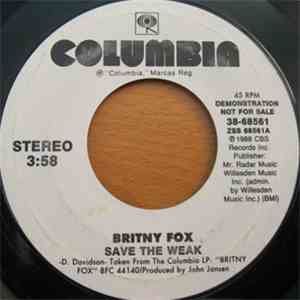 Britny Fox - Save The Weak download flac