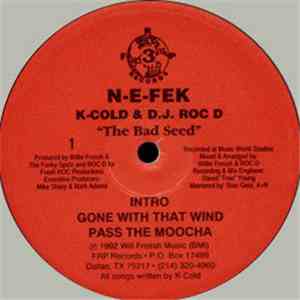 N-E-FEK - K-Cold & D.J. Roc D - The Bad Seed download flac