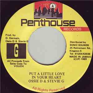 Ossie D & Stevie G - Put A Little Love In Your Heart download flac