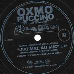 Oxmo Puccino - J'ai Mal Au Mic download flac