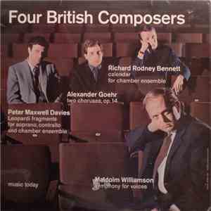 Peter Maxwell Davies, Alexander Goehr, Richard Rodney Bennett, Malcolm Williamson - Four British Composers download flac