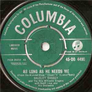 Shirley Bassey With The Rita Williams Singers And Geoff Love & His Orchestra - As Long As He Needs Me download flac