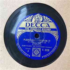Al Bowlly - Please Don’t Mention It / Wherever You Are download flac