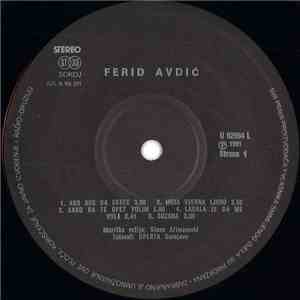 Ferid Avdić - Moja Vjerna Ljubo download flac