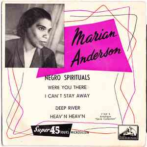 Marian Anderson - Negro Spirituals download flac