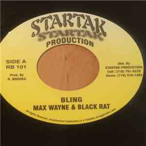 Max Wayne  & Black Rat - Bling download flac