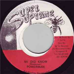 Powerman - Mi Did Know download flac