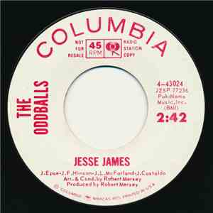 The Oddballs  - Jesse James / Suzy download flac