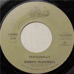 Ronnie McDowell - Personally FLAC album
