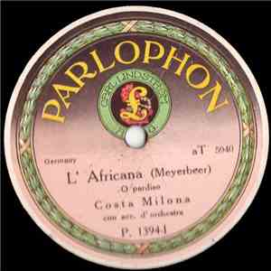 Costa Milona - L'Africana / I Pescatori Di Perle download flac