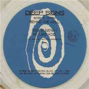 Deep Signs - Behind The Wall / We Like Acid download flac