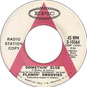 Flamin' Groovies - Somethin' Else / Laurie Did It download flac