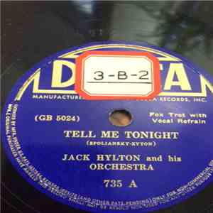 Jack Hylton And His Orchestra - Tell Me Tonight / My Darling FLAC album