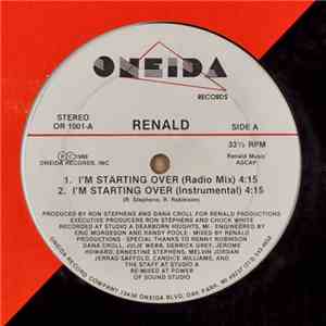 Renald - I'm Starting Over download flac