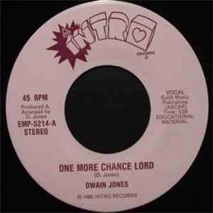 Dwain Jones  - One More Chance Lord download flac