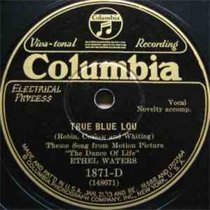 Ethel Waters - Second Handed Man / True Blue Lou download flac