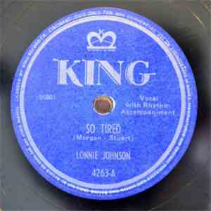 Lonnie Johnson - So Tired / Tell Me Little Woman download flac