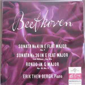 Ludwig van Beethoven - Sonata No.4 in E Flat Major (Op.7), Sonata No.26 in E Flat Major "Les Adieux"(Op.81a), Rondo in G Major (Op.51 No.2) download flac