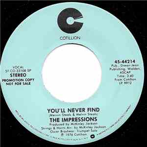 The Impressions - You'll Never Find download flac