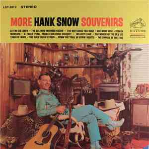 Hank Snow - More Hank Snow Souvenirs download flac