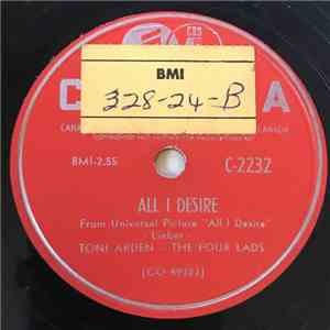 Toni Arden - The Four Lads / Toni Arden With Percy Faith And His Orchestra - All I Desire / The Lover's Waltz download flac