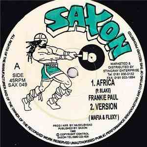 Frankie Paul - Africa / Tell Me What You Like download flac