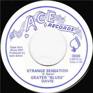 Geater 'Blues' Davis - Strange Sensation download flac
