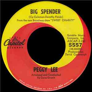 Peggy Lee - Big Spender FLAC album