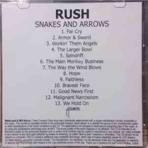 Rush - Snakes & Arrows download flac